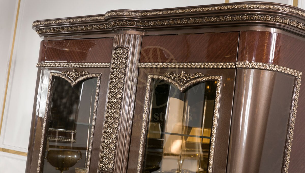 Royal Radiant Hand Carved Teak Dining Table Set, Saharanpur, view 10