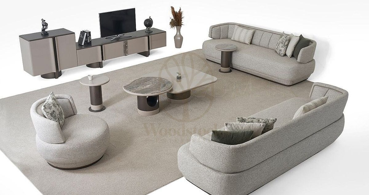 Luxury Alsera Handcrafted Teak Sofa Set, Saharanpur, view 2