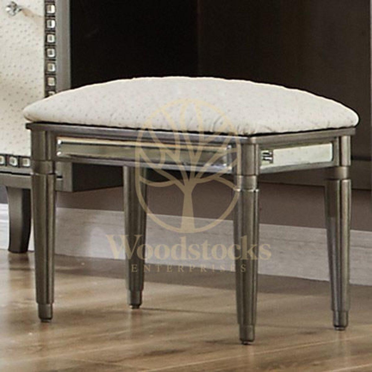 Teak Classic Silver Dressing Table, view 2
