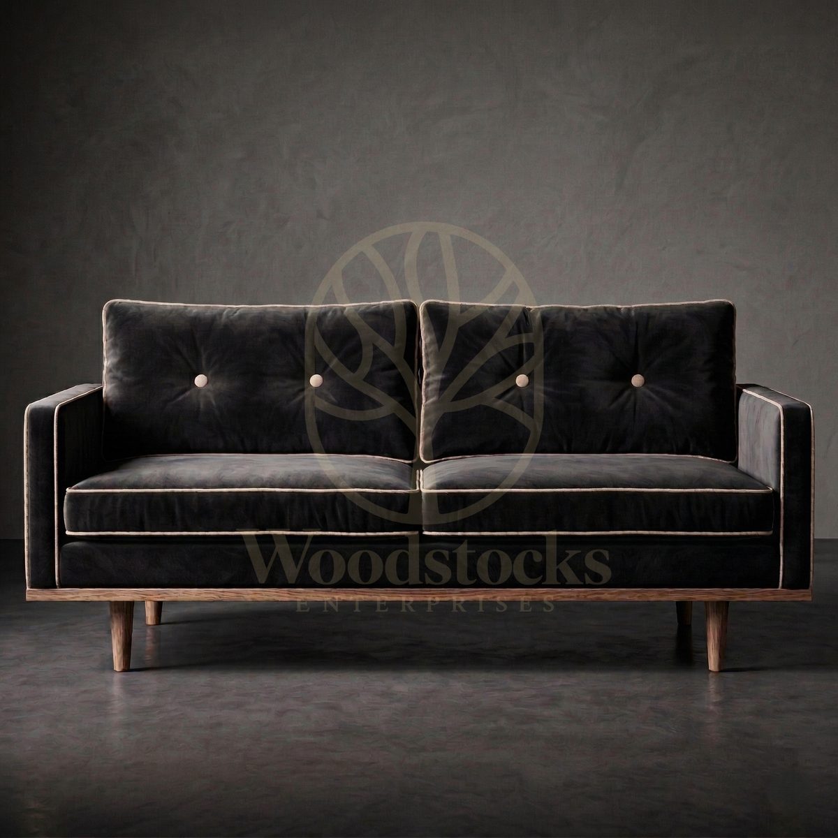 Luxury Teak Odense Mid-Century Modern Sofa, Saharanpur, Sofa Set