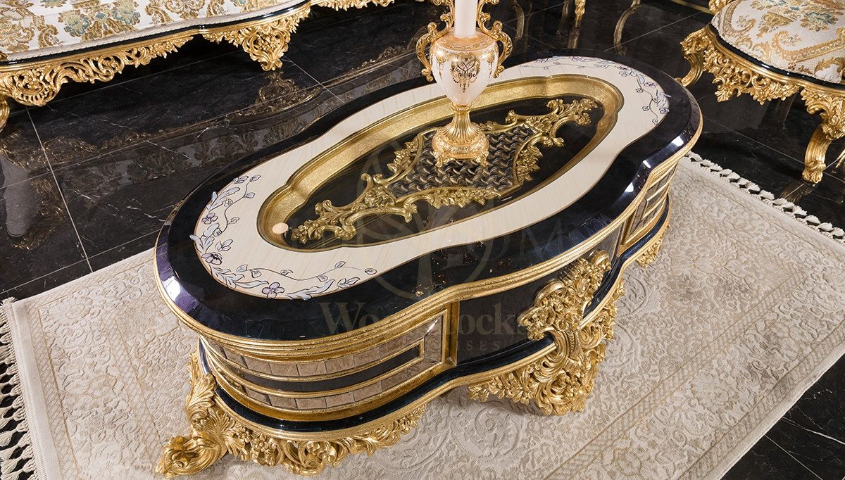 Royal Dubai Hand Carved Teak Sofa Set II, Saharanpur, view 9