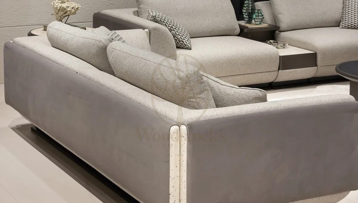 Luxury Liora Handcrafted Teak Sofa Set, Saharanpur, view 7