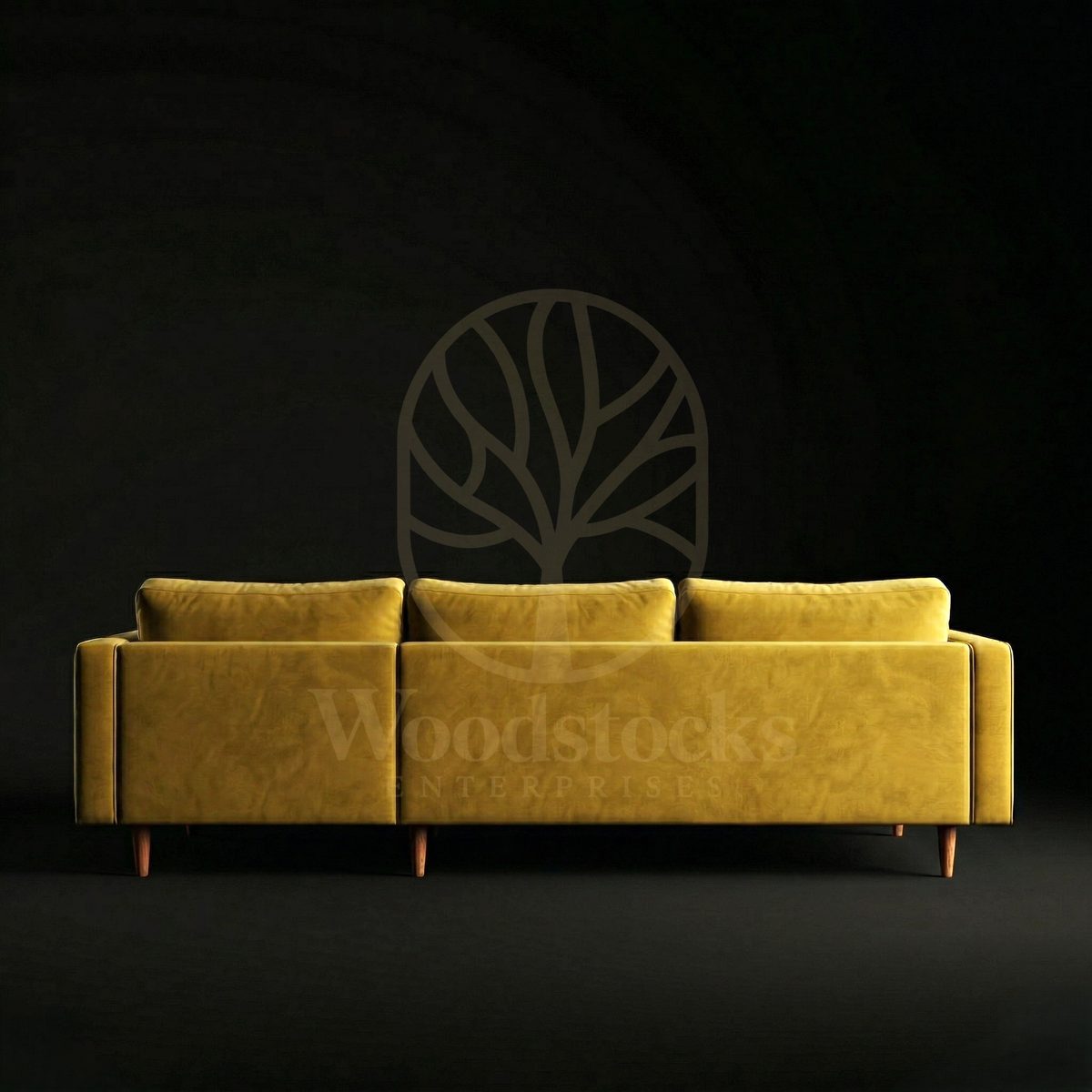 Luxury Teak Helsinki Mid Century Modern Sectional Sofa, Saharanpur, view 4