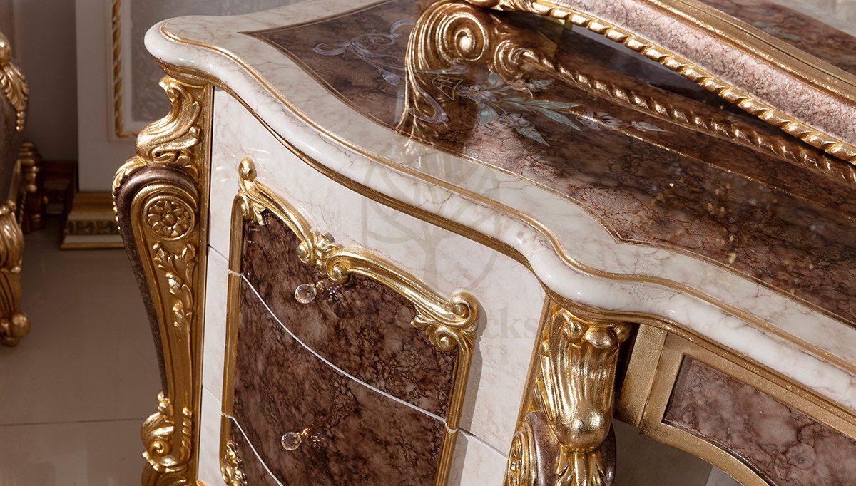 Royal Kayihan Hand Carved Teak King Size Bed, Saharanpur, view 6