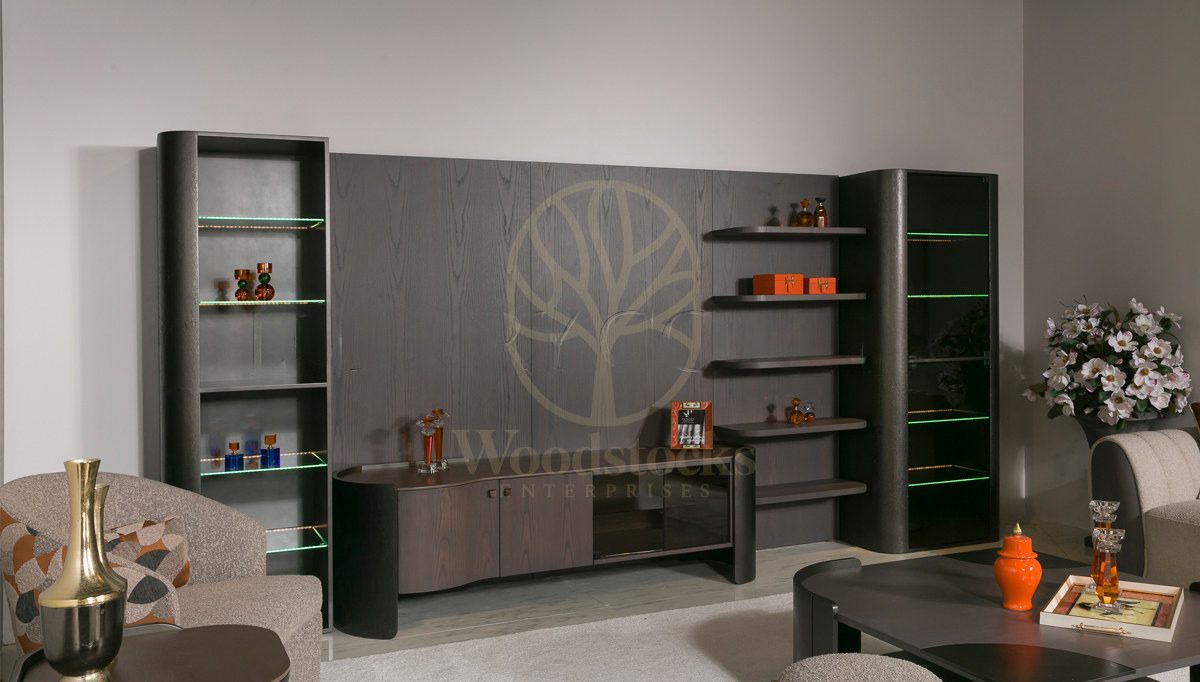 Luxury Mathey Handcrafted Teak TV Cabinet, Saharanpur, TV Cabinet