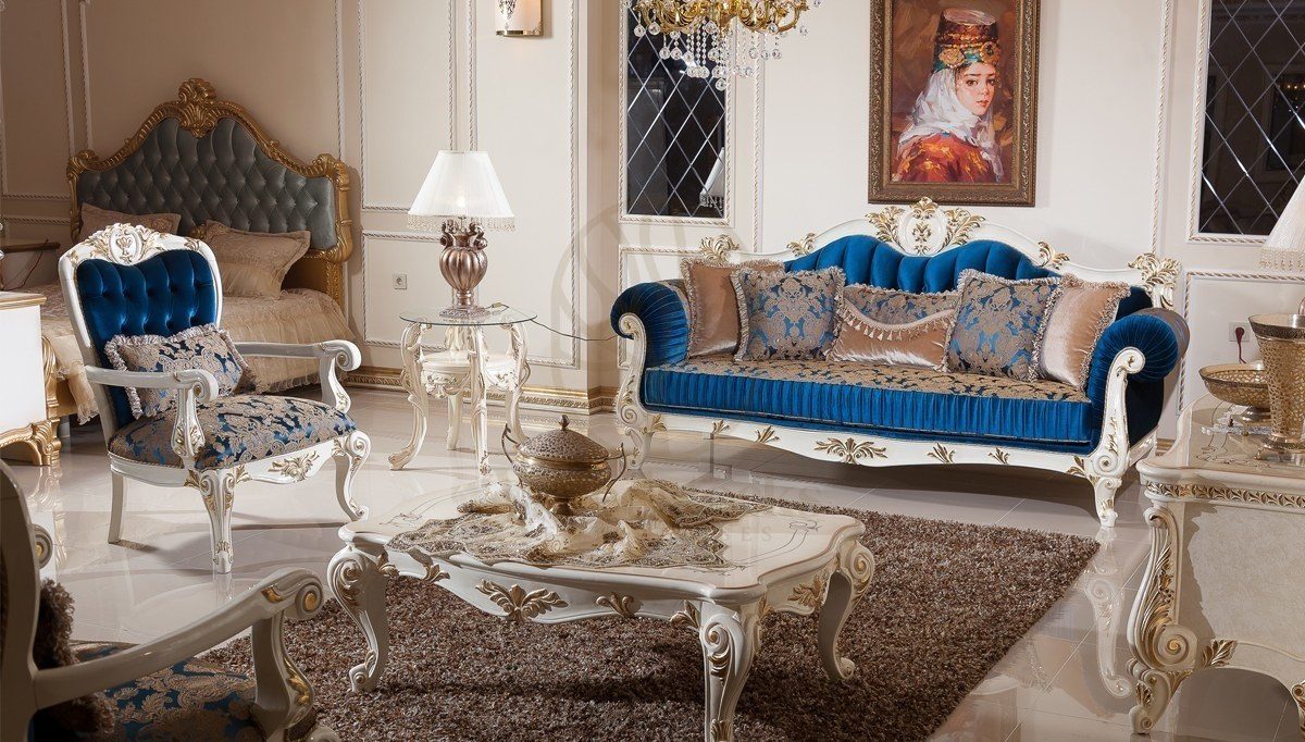Royal Kutalp Hand Carved Teak Sofa Set, Saharanpur, view 3