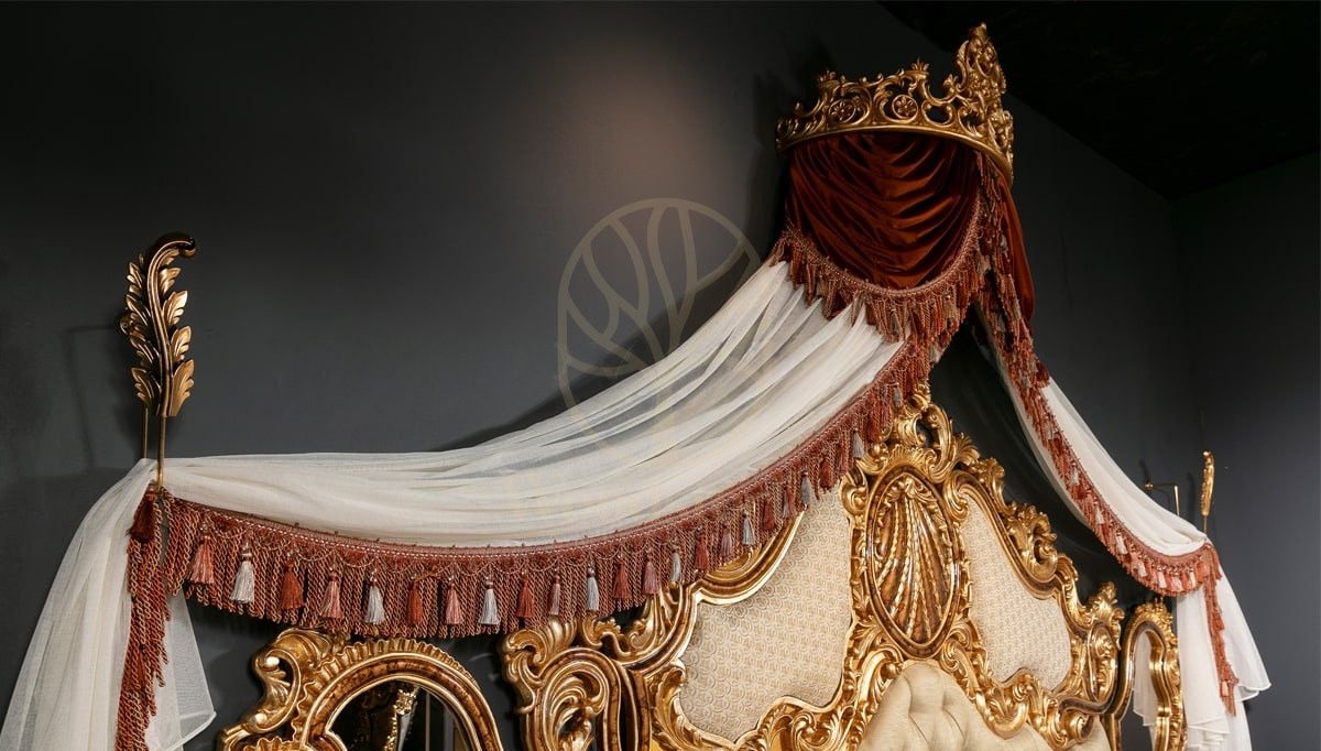 Royal Sanremo Hand Carved Teak King Size Bed, Saharanpur, view 8