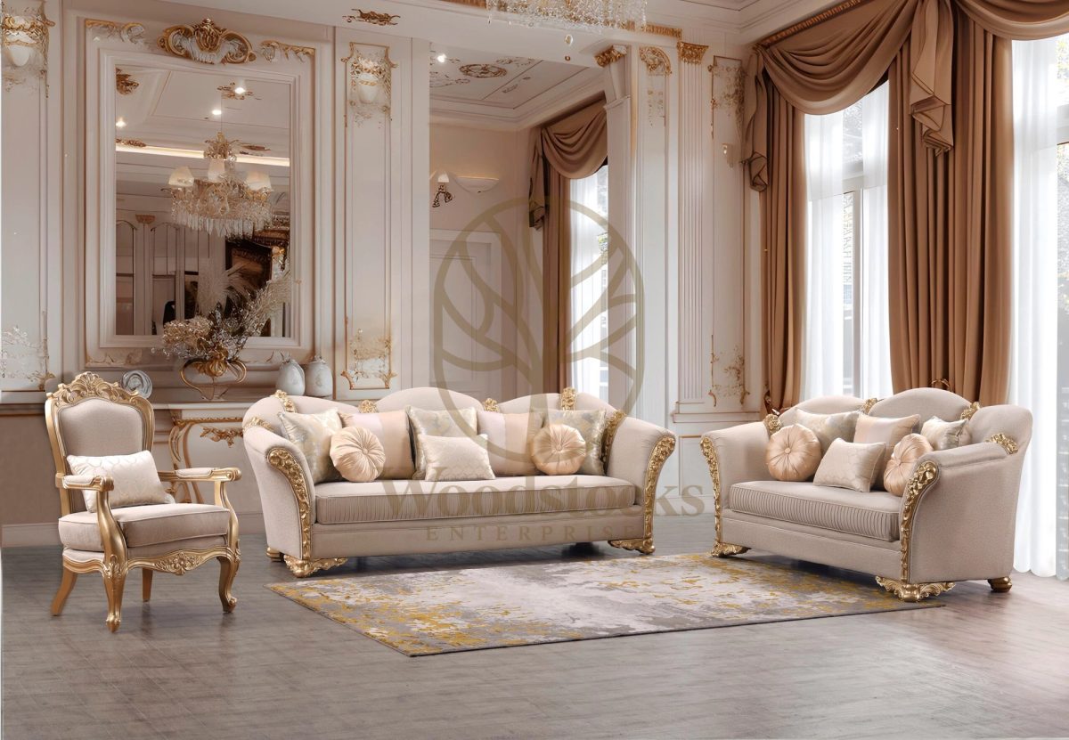 Teak Contemporary & Classical Sofa Set, Sofa Set