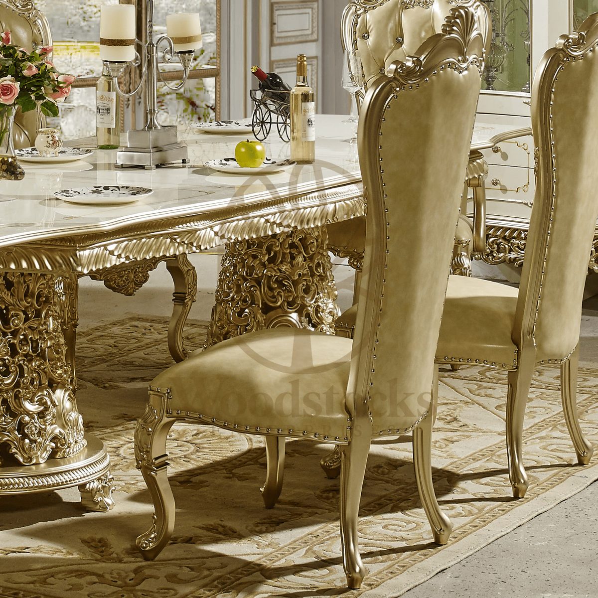 Teak Royal Dining Chair Set, view 6