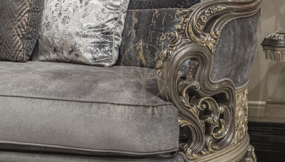 Royal Cenevre Hand Carved Teak Sofa Set, Saharanpur, view 3