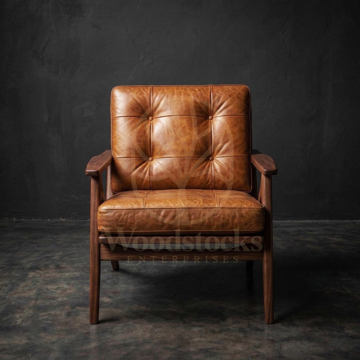 Luxury Teak Nørrebro Danish Mid-Century Leather Suite, Saharanpur, view 5