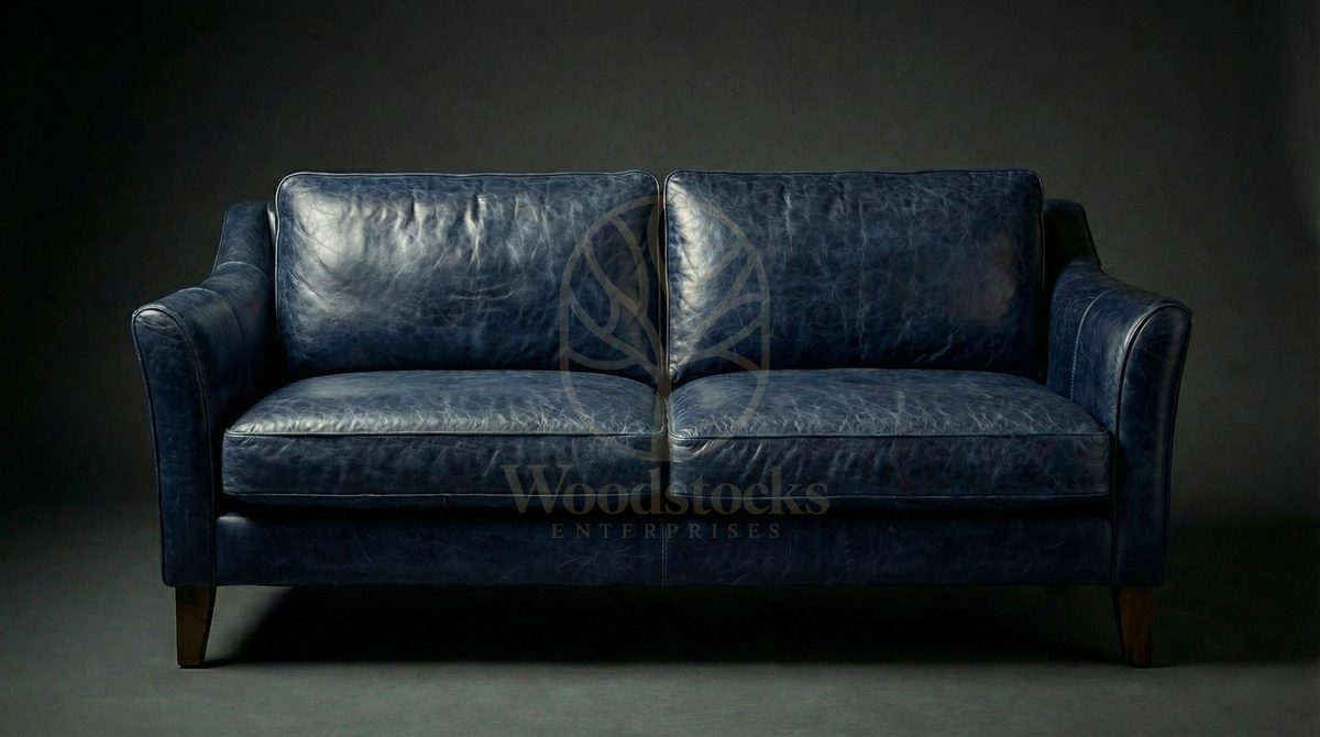 Luxury Teak Burlington House Leather Sofa, Saharanpur, view 5