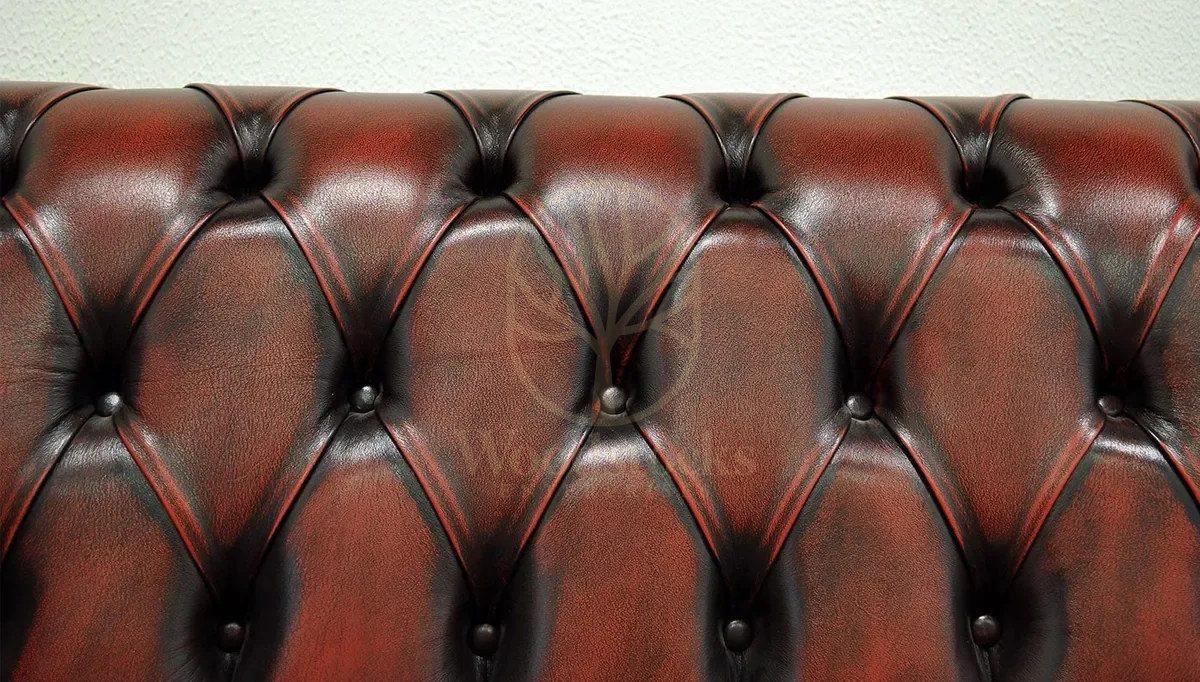 Royal Valentino Brown Chesterfield Hand Carved Teak Sofa Set, Saharanpur, view 6