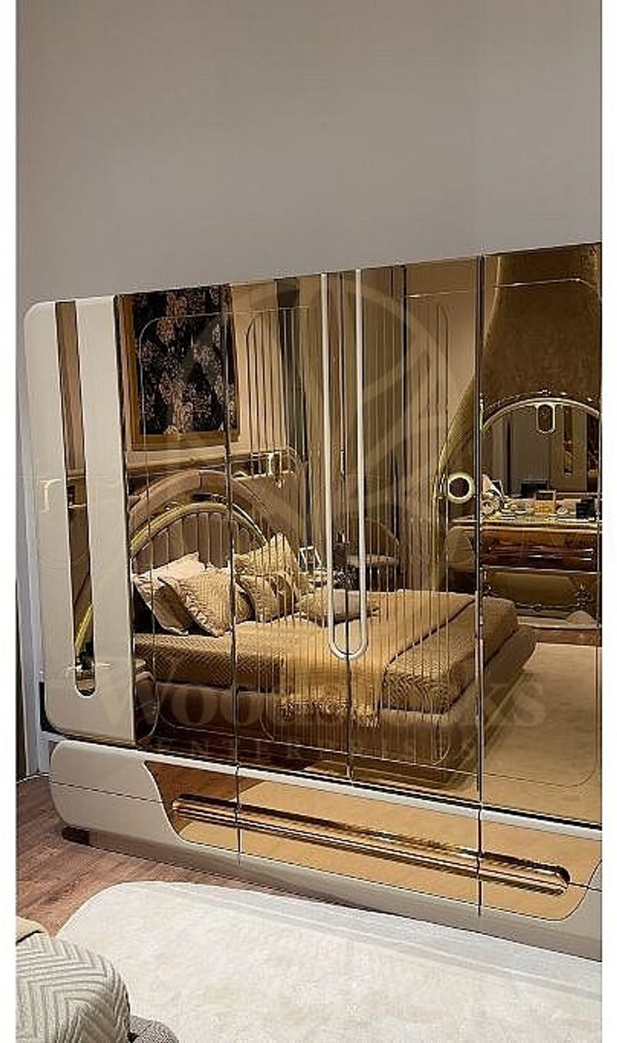 Luxury Imperia Handcrafted Teak King Size Bed, Saharanpur, view 6