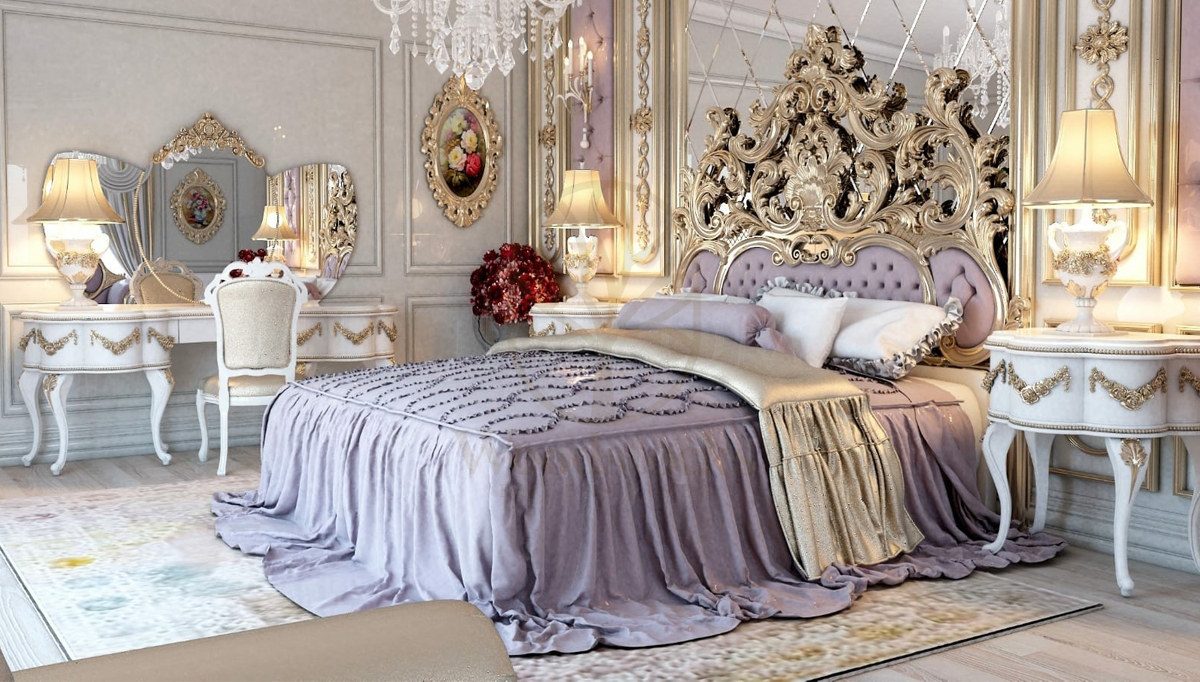 Royal Abudabi Grey Hand Carved Teak King Size Bed, Saharanpur, King Size Bed