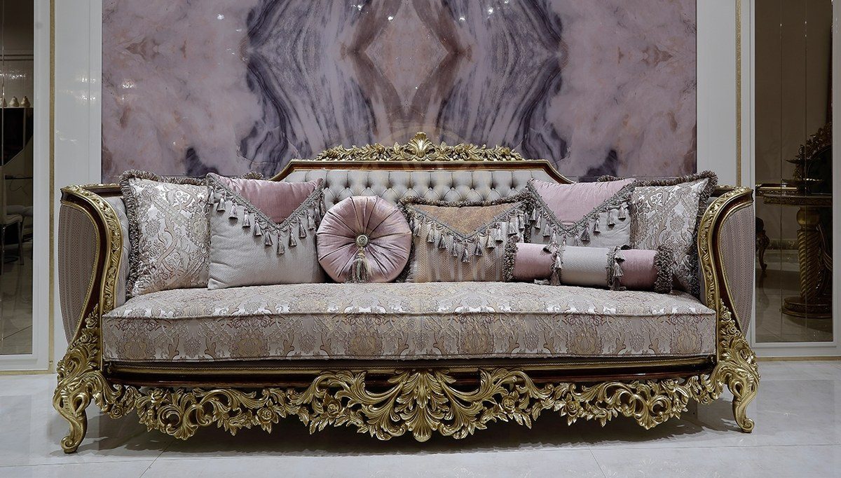 Royal Fenoras Hand Carved Teak Sofa Set, Saharanpur, view 4