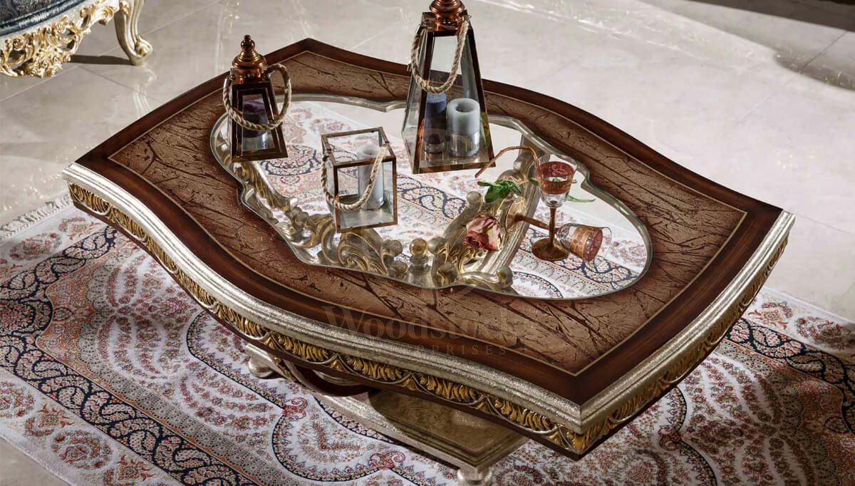 Royal Sultanahmet Hand Carved Teak Sofa Set, Saharanpur, view 9