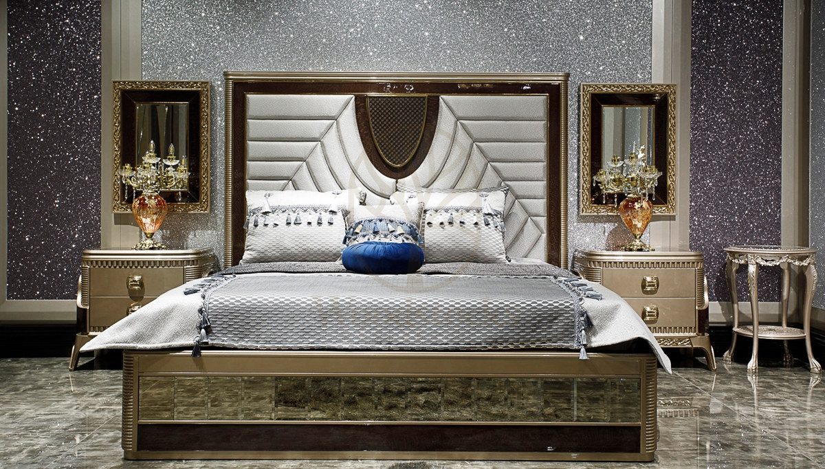 Royal Tulsa Hand Carved Teak King Size Bed, Saharanpur, view 4