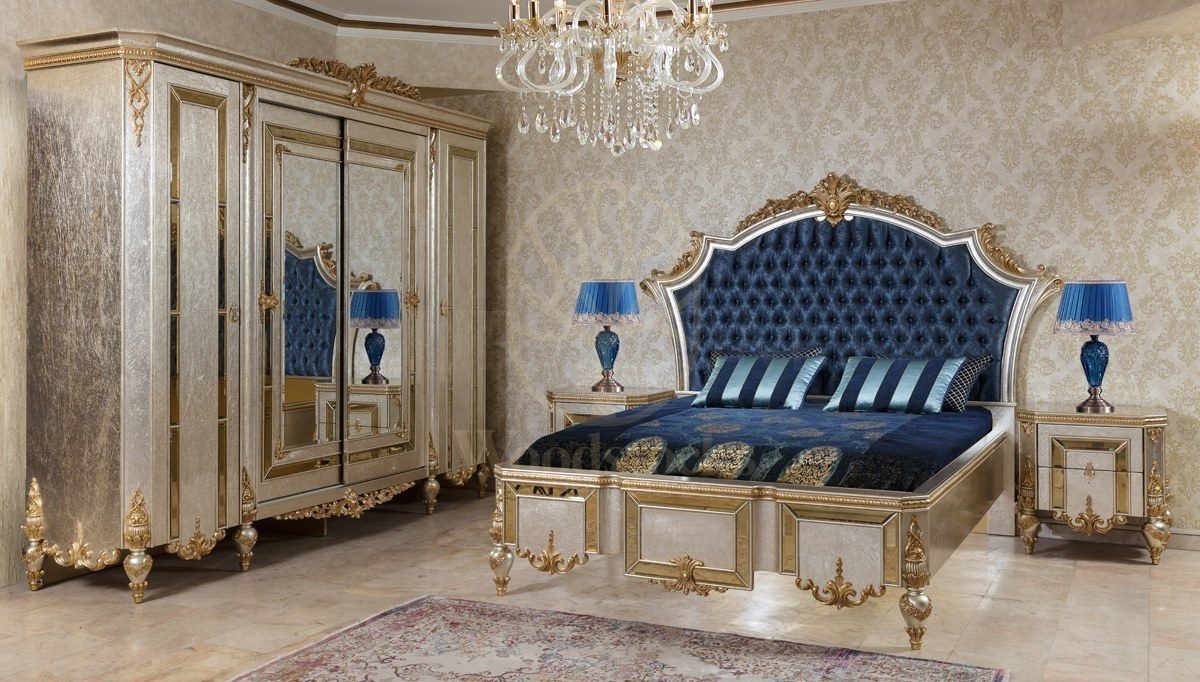 Royal Basbug Hand Carved Teak King Size Bed II, Saharanpur, King Size Bed