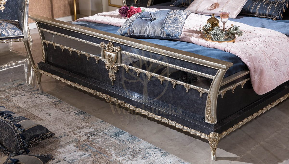 Royal Tuvalya Hand Carved Teak King Size Bed, Saharanpur, view 4