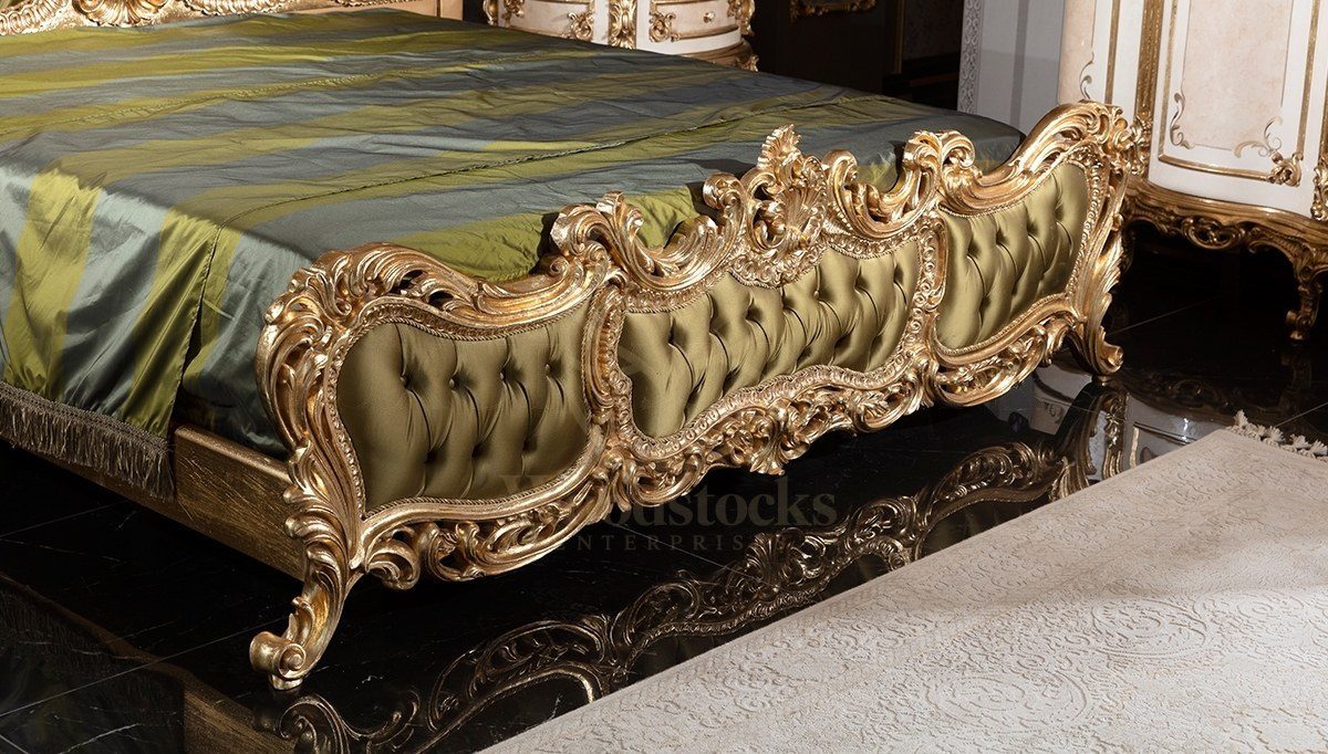 Royal Veliaht Hand Carved Teak King Size Bed II, Saharanpur, view 4