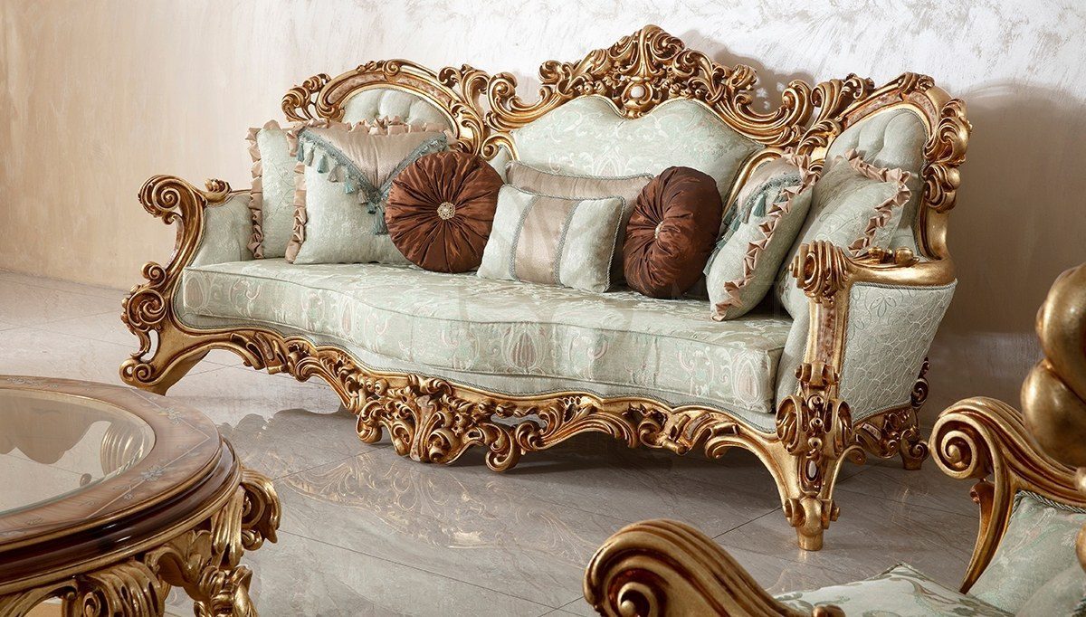 Royal Sultan Hand Carved Teak Sofa Set II, Saharanpur, view 3