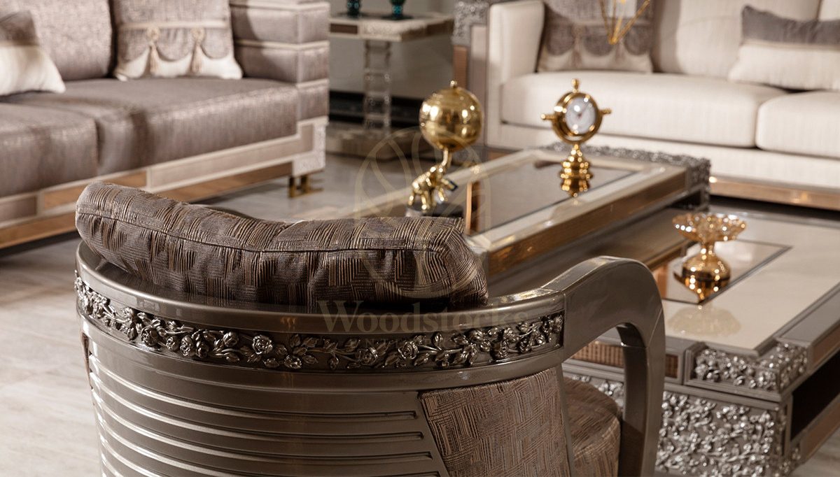 Luxury Fermont Handcrafted Teak Sofa Set, Saharanpur, view 3