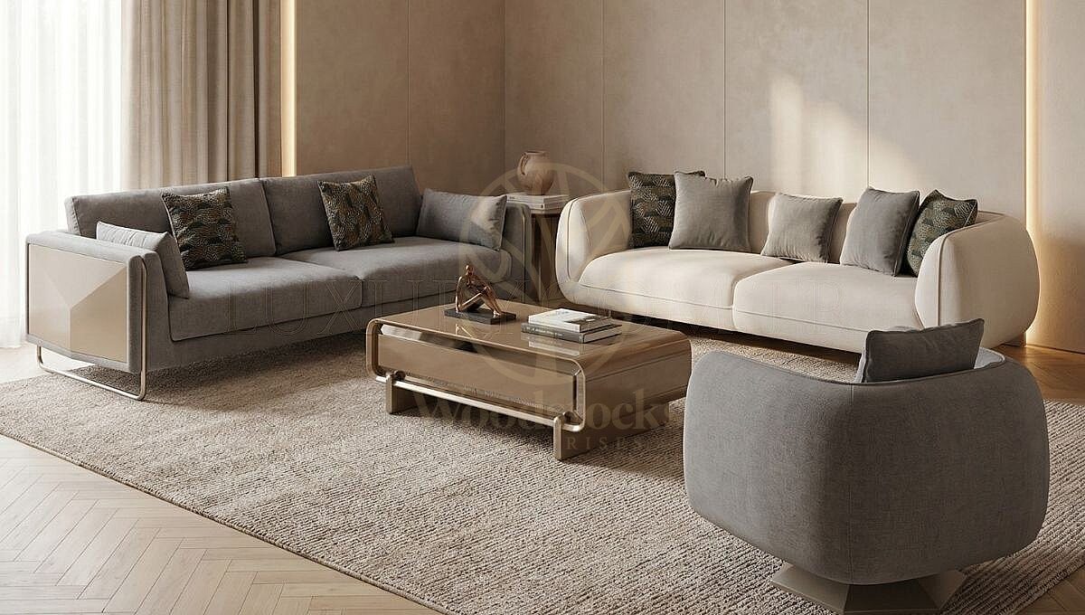 Luxury Nexus Handcrafted Teak Sofa Set, Saharanpur, view 6