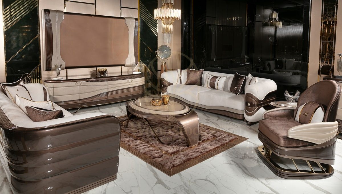 Luxury Zenon Handcrafted Teak Sofa Set, Saharanpur, Sofa Set