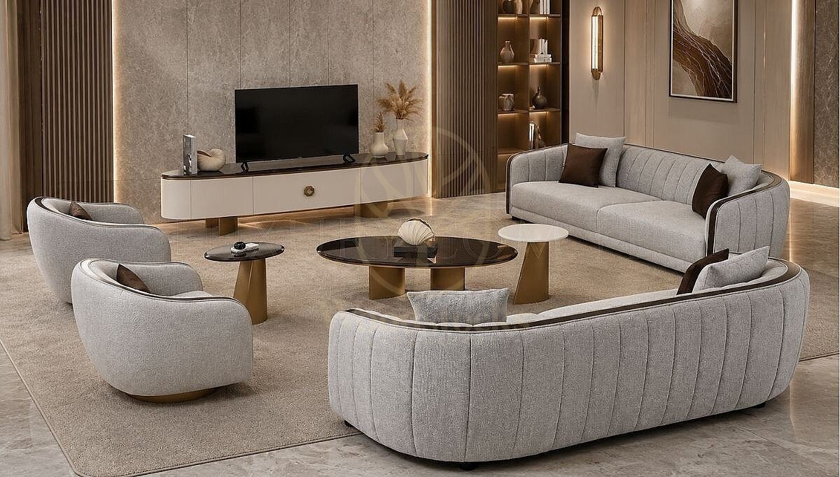 Luxury Ferretti Handcrafted Teak Sofa Set, Saharanpur, view 2