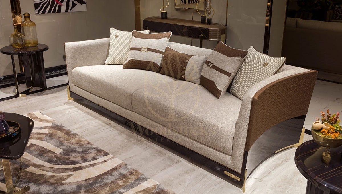 Luxury Levons Handcrafted Teak Sofa Set, Saharanpur, view 3