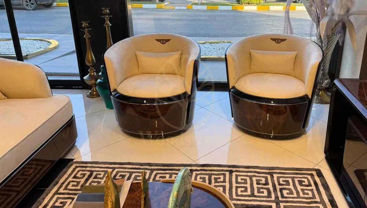 Luxury Sedna Brown Handcrafted Teak Sofa Set, Saharanpur, view 2