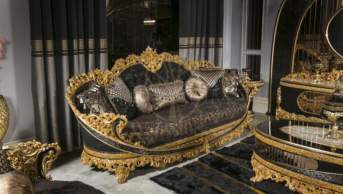 Royal Grande Hand Carved Teak Sofa Set, Saharanpur, view 4