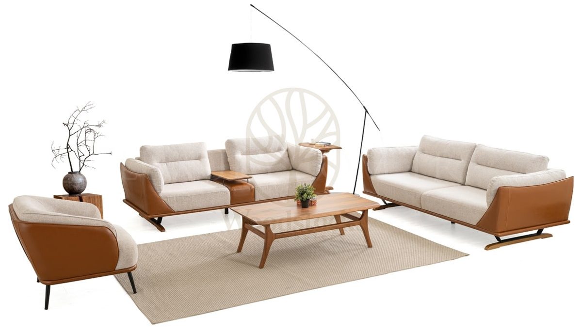 Luxury Momentum Handcrafted Teak Sofa Set, Saharanpur, view 2
