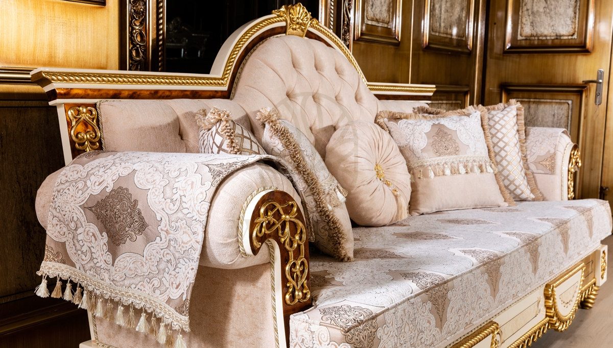 Royal Abide Hand Carved Teak Sofa Set, Saharanpur, view 3