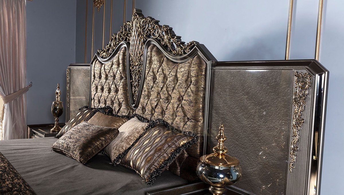 Royal Rabesa Hand Carved Teak King Size Bed, Saharanpur, view 6