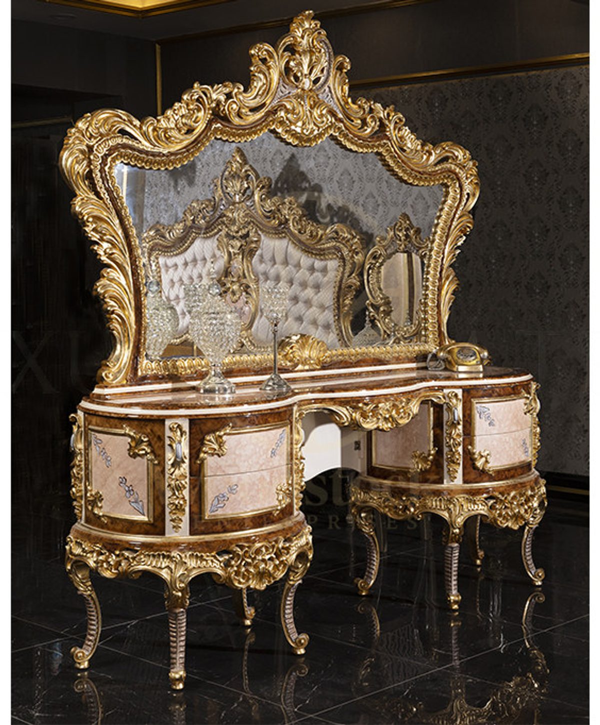 Royal Veliaht Hand Carved Teak King Size Bed III, Saharanpur, view 10
