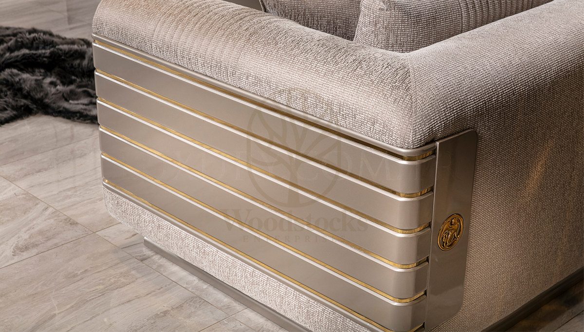 Luxury Novalesa Handcrafted Teak Sofa Set, Saharanpur, view 5