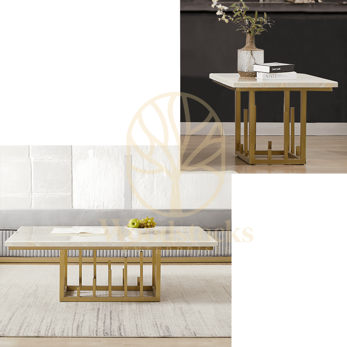 Contemporary Corner Table, alternate view