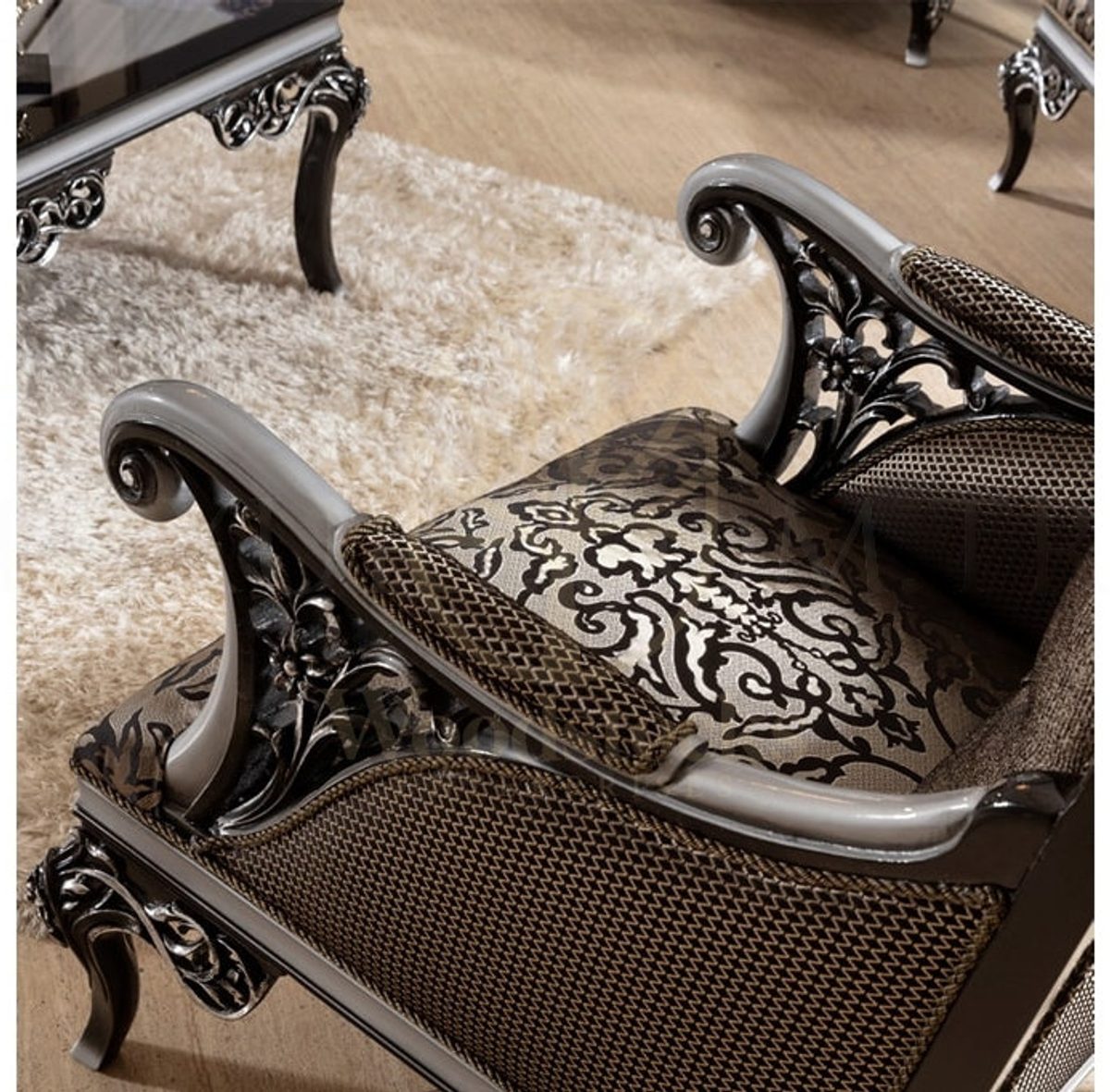 Royal Dilek Hand Carved Teak Sofa Set, Saharanpur, view 6