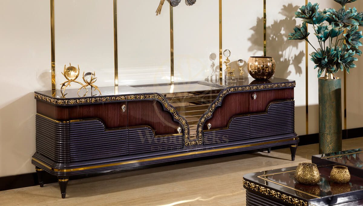 Royal Goksu Hand Carved Teak Sofa Set, Saharanpur, view 3