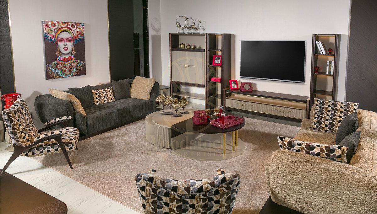 Luxury Omega Handcrafted Teak TV Cabinet, Saharanpur, view 2