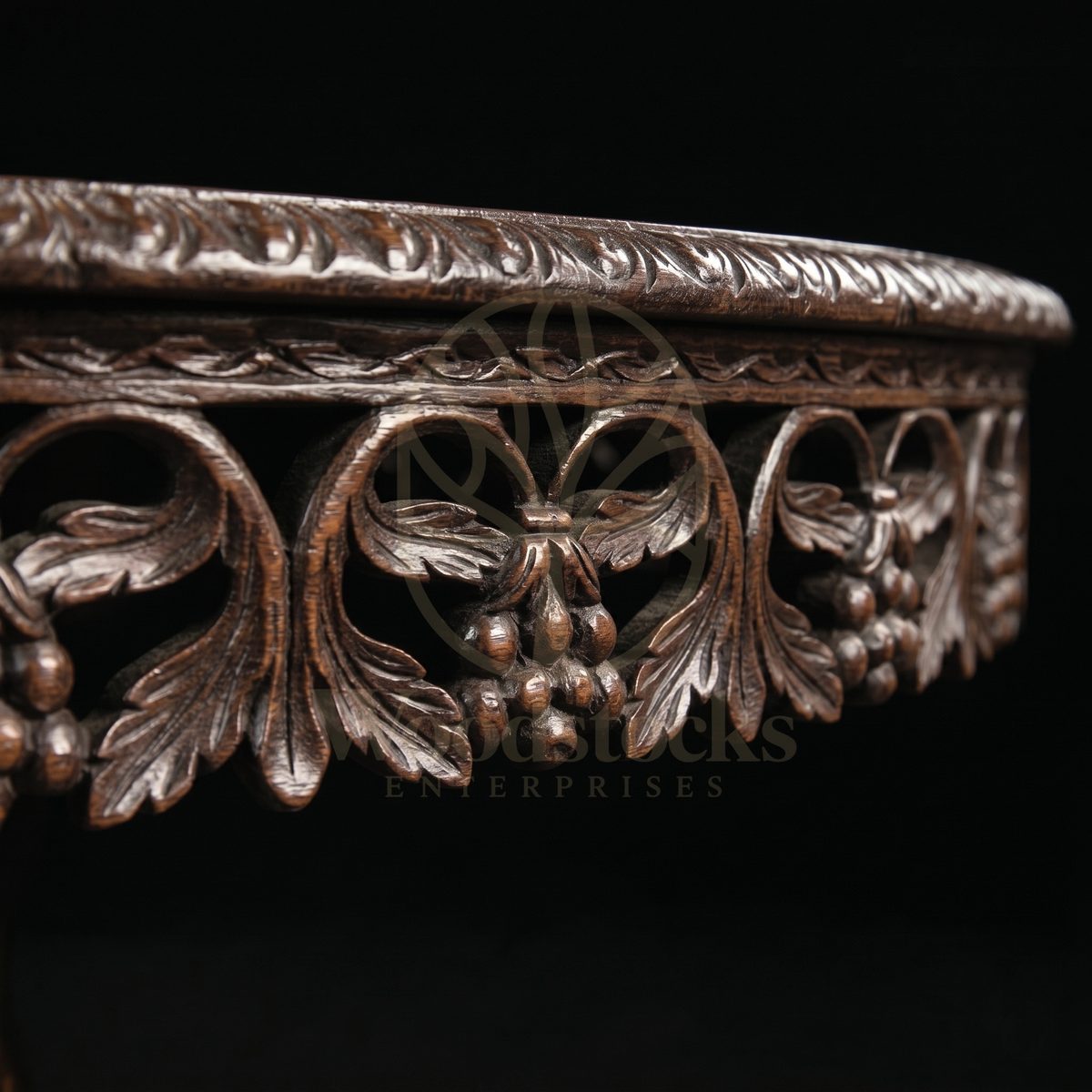 Royal Hand Carved Teak Marlborough Regency Pedestal Dining Suite, Saharanpur, view 4
