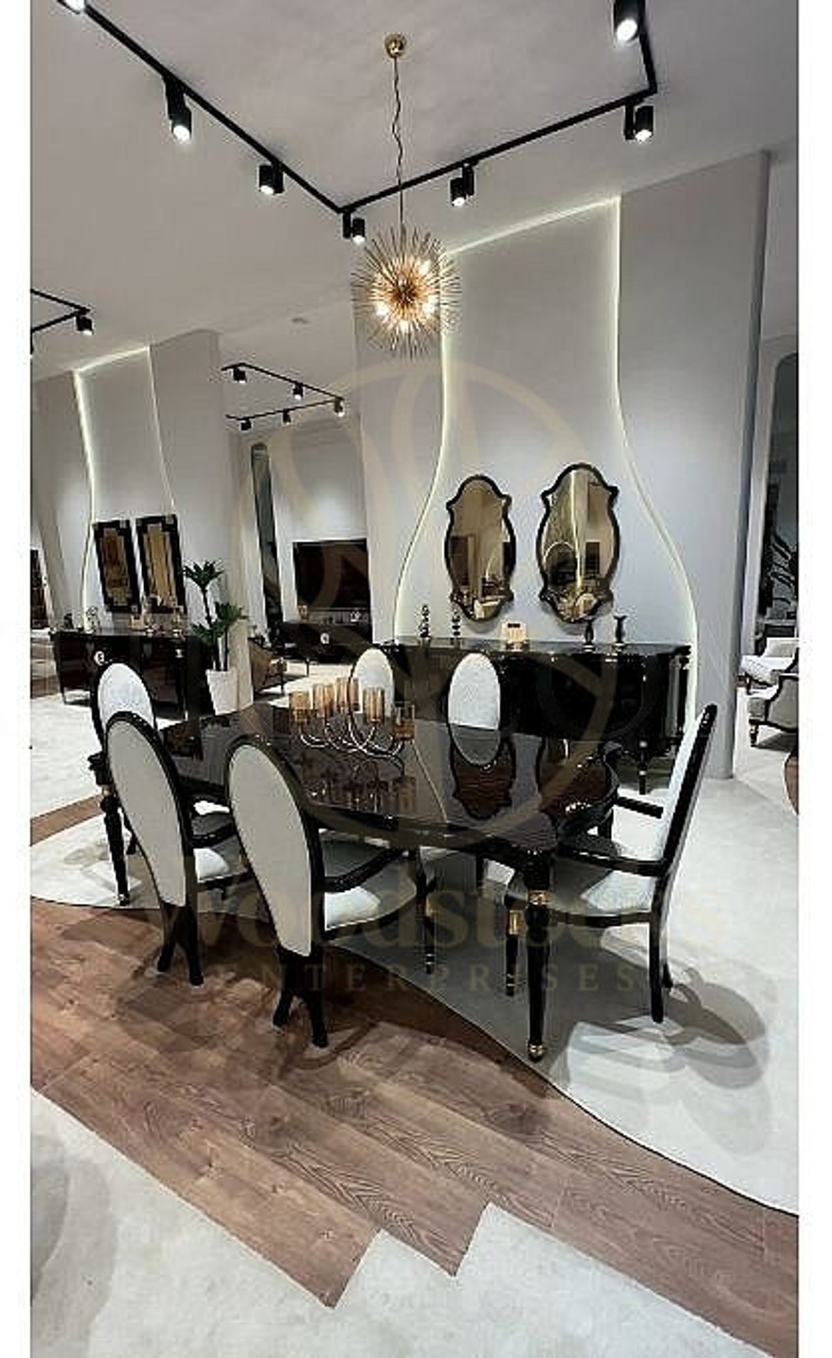 Royal Dolvera Hand Carved Teak Dining Table Set, Saharanpur, view 2