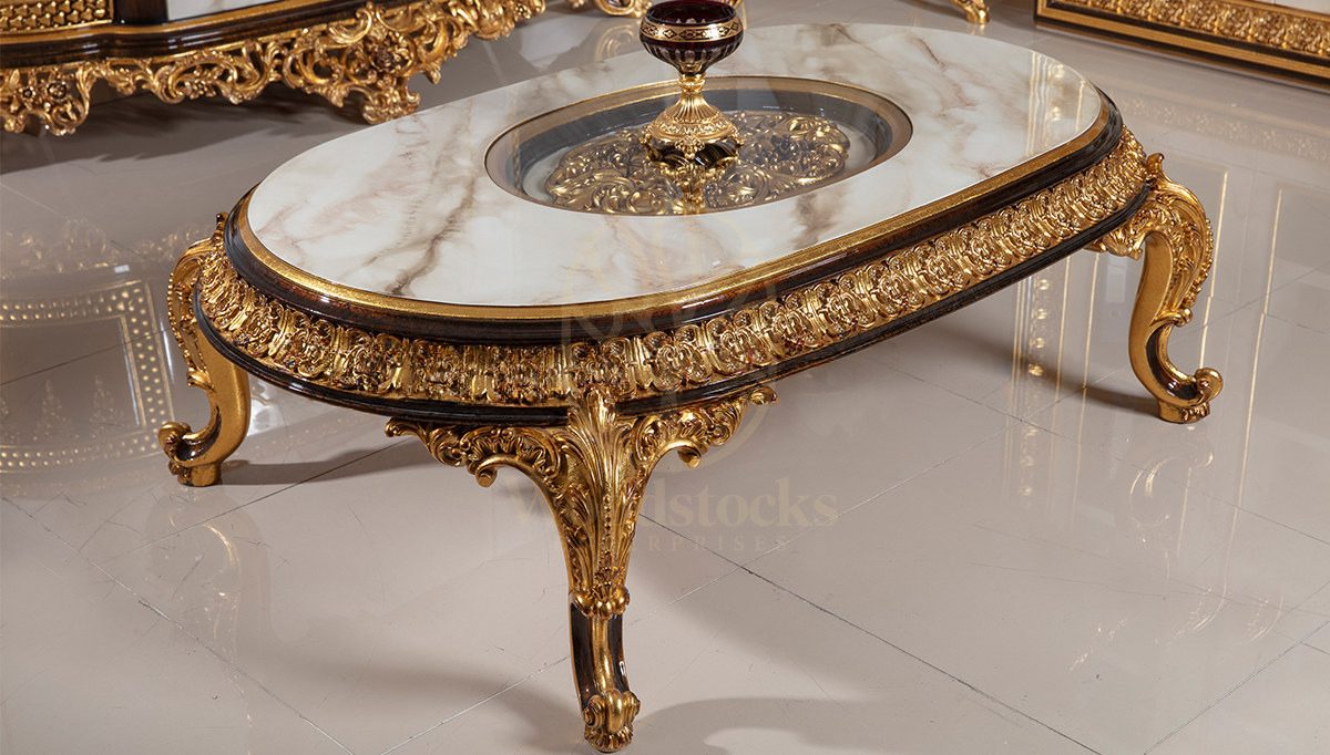 Royal Hunkar Hand Carved Teak Office Table, Saharanpur, view 9