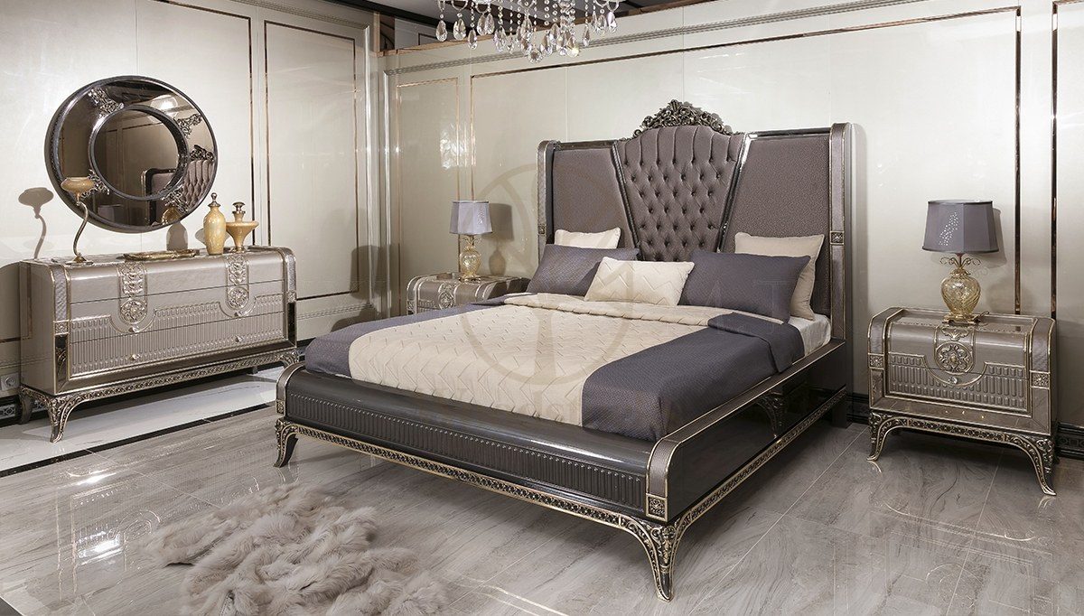 Luxury Rivena Handcrafted Teak King Size Bed, Saharanpur, King Size Bed