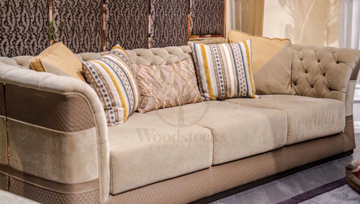 Luxury Bkirmizia Handcrafted Teak Sofa Set, Saharanpur, view 6