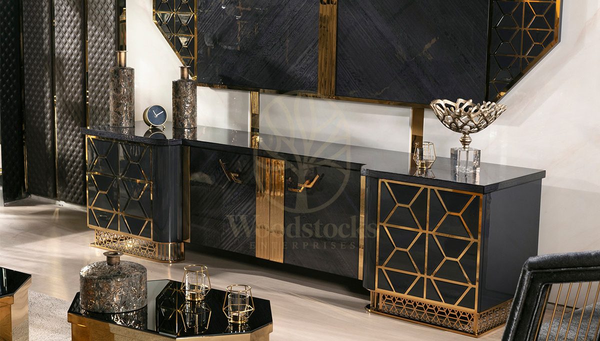 Luxury Cornelya Handcrafted Teak TV Cabinet, Saharanpur, view 5