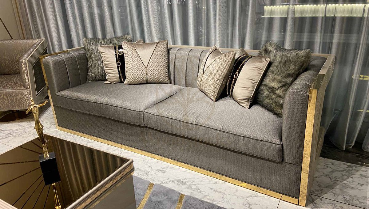 Luxury Montone Handcrafted Teak Sofa Set, Saharanpur, view 3