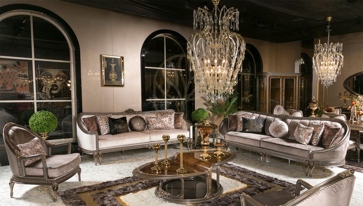 Royal Astera Hand Carved Teak Sofa Set, Saharanpur, Sofa Set